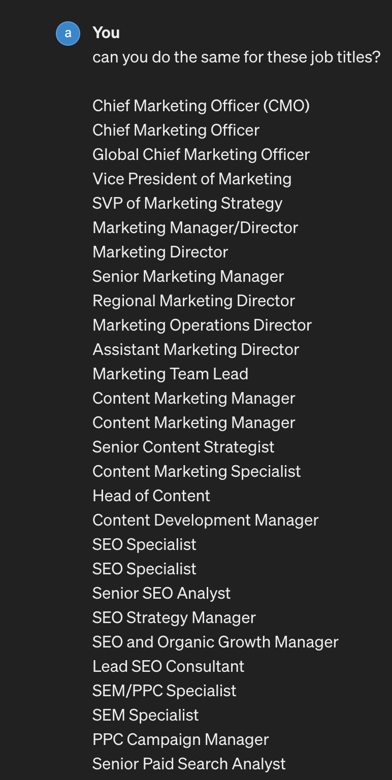 NER-based classification of real lead titles into persona categories