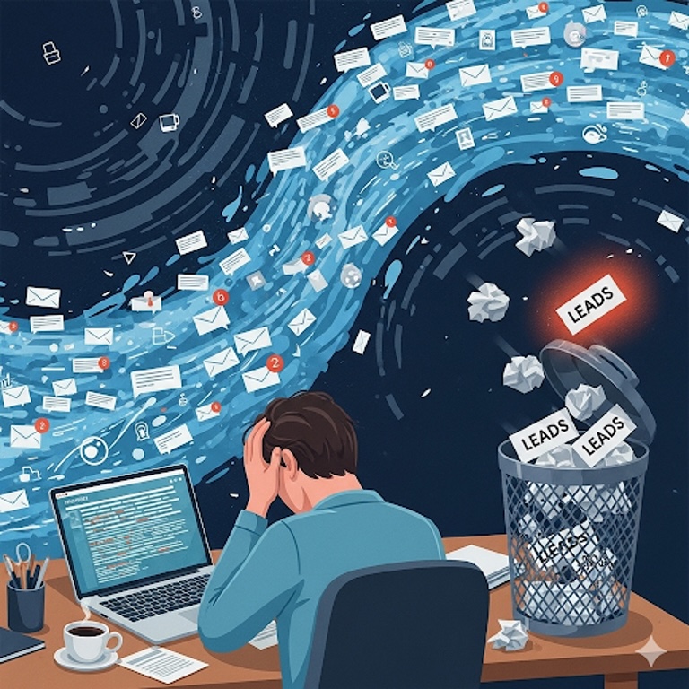 Side-by-side comparison of rules-based email classification versus AI reasoning for marketing reply management